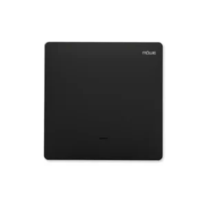 Zigbee Smart Switch Single Rocker Black