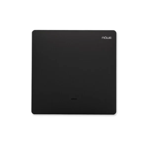 Zigbee Smart Switch Single Rocker Black