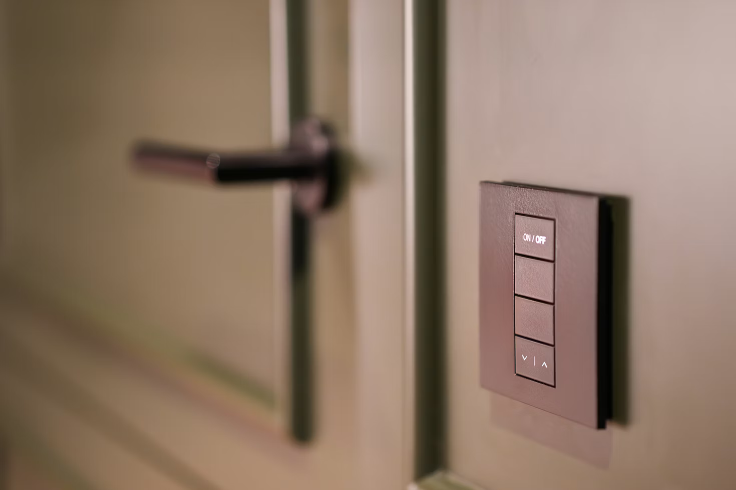 smart home door and switches