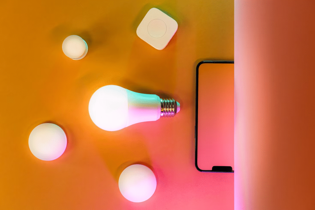 multiple lightbulbs