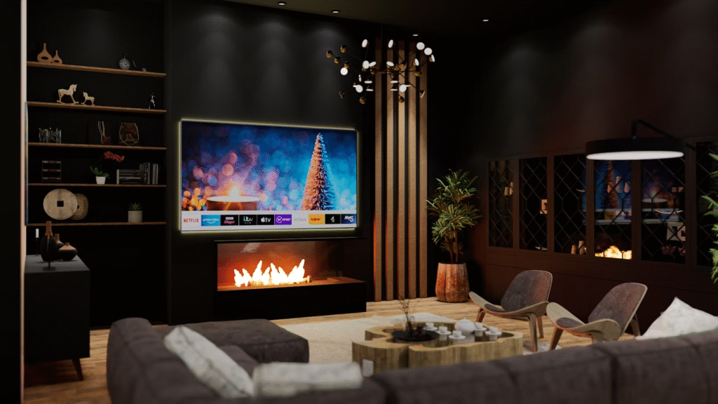 a smart living room