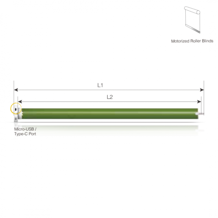 Dooya Pro Zigbee Curtain & Blind Motor - DM25TE (Rainbow & Roller)