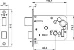 Hafele Digital-Lock EL7800 PLUS - Side Design