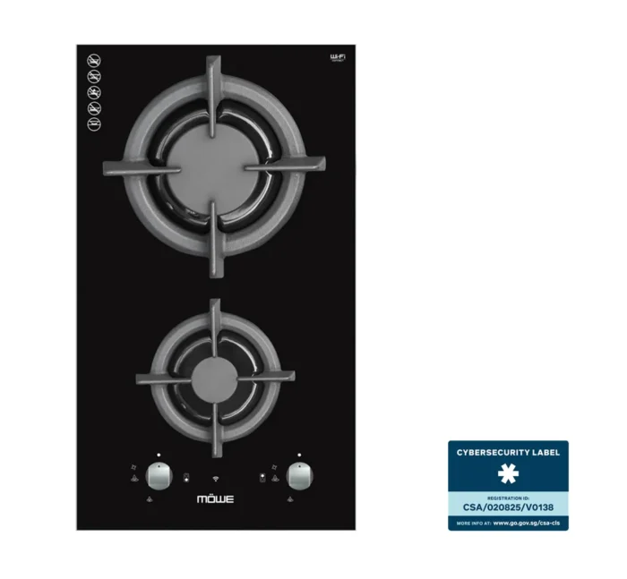 MW230G 30cm Wi-Fi Hob With 2 Burners