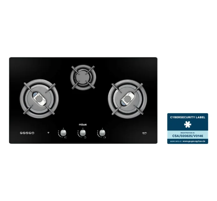 MW390G 90cm Wi-Fi Hob With 3 Burners