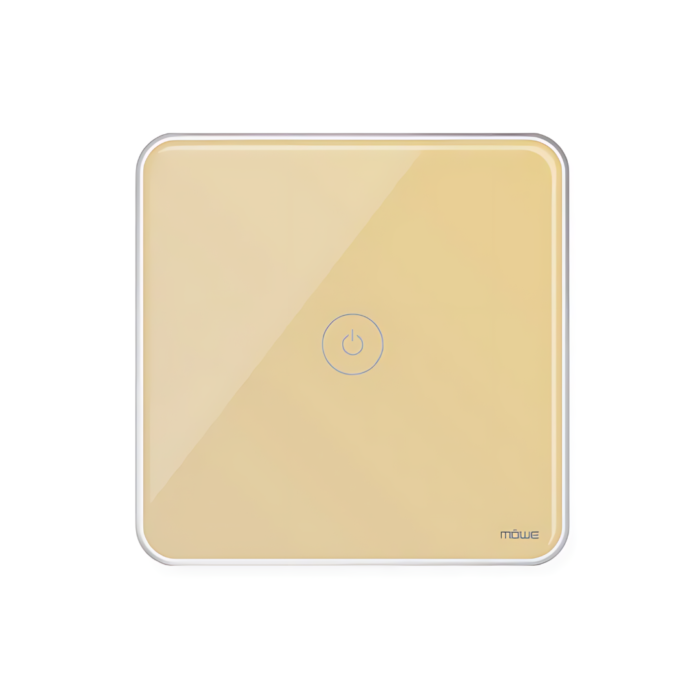 Zigbee Smart Water Heater Switch – Touch - Champagne Gold Color