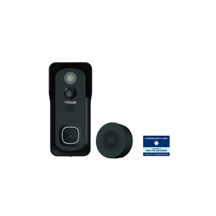 MW900D Smart Video Doorbell - Black