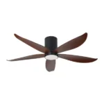 Mowe 48"/54" Helios Series Smart Ceiling Fan Dark Wood