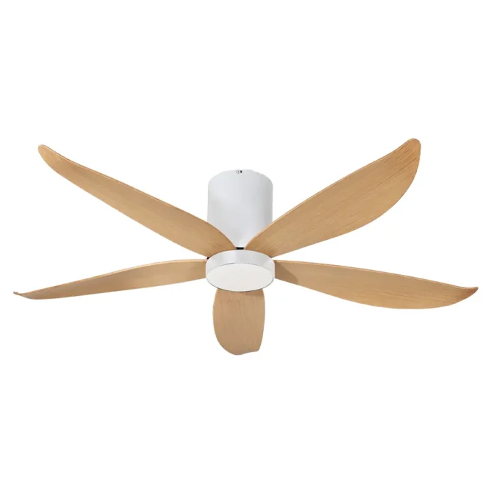 Mowe 48"/54" Helios Series Smart Ceiling Fan Light Wood