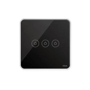 Zigbee Smart Switch Triple Touch Series Black