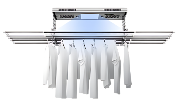 smart home appliances automated clothes drying rack